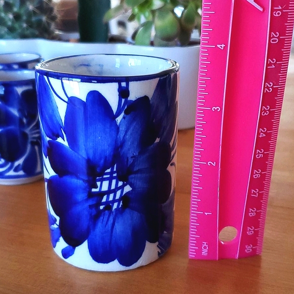 Lot of handmade,ceramic glazed Tea&Espresso Cups - Picture 9 of 12